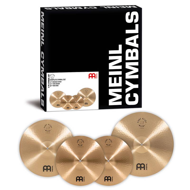 Meinl Pure Alloy PA-CS2 Complete Cymbal Set Becken-Set von Meinl