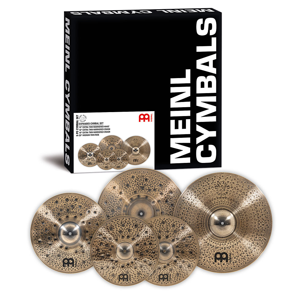 Meinl Pure Alloy PAC-CS2 Complete Cymbal Set Becken-Set von Meinl