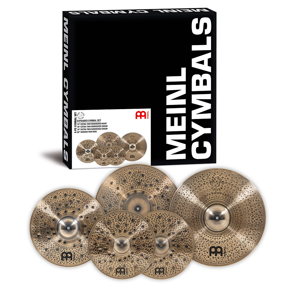 Meinl Pure Alloy PAC-CS2 Complete Cymbal Set Becken-Set Meinl Pure Alloy PAC-CS2 Complete Cymbal Set Becken-Set von Meinl