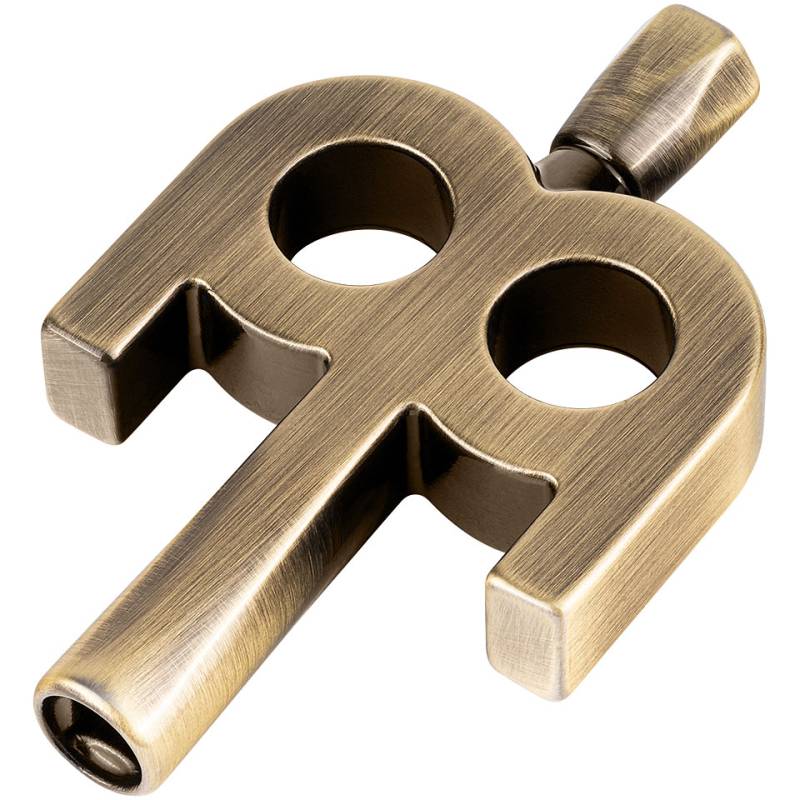 Meinl SB510 Stick & Brush Kinetic Drum Key Antique Bronze von Meinl