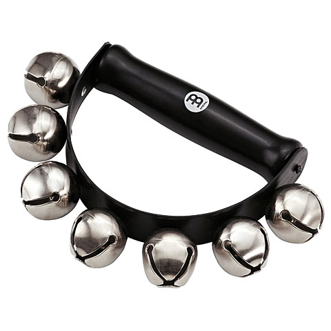 Meinl SLB7 Sleigh Bell 7 Bells Black Glockenkranz von Meinl