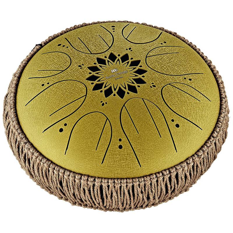 Meinl Sonic Energy MOSTD3G Medium Octave Steel Tongue Drum 10" Gold von Meinl