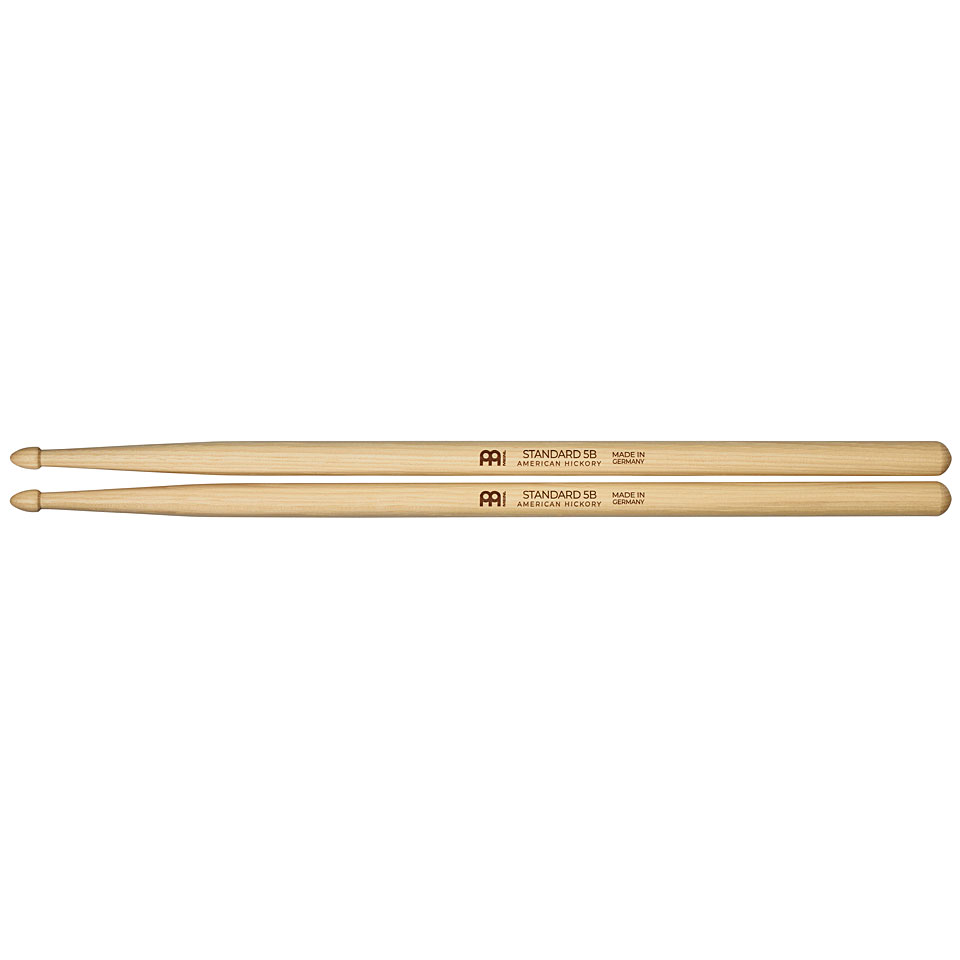 Meinl Standard 5B American Hickory Drumstick Drumsticks Meinl Standard 5B American Hickory Drumstick Drumsticks von Meinl