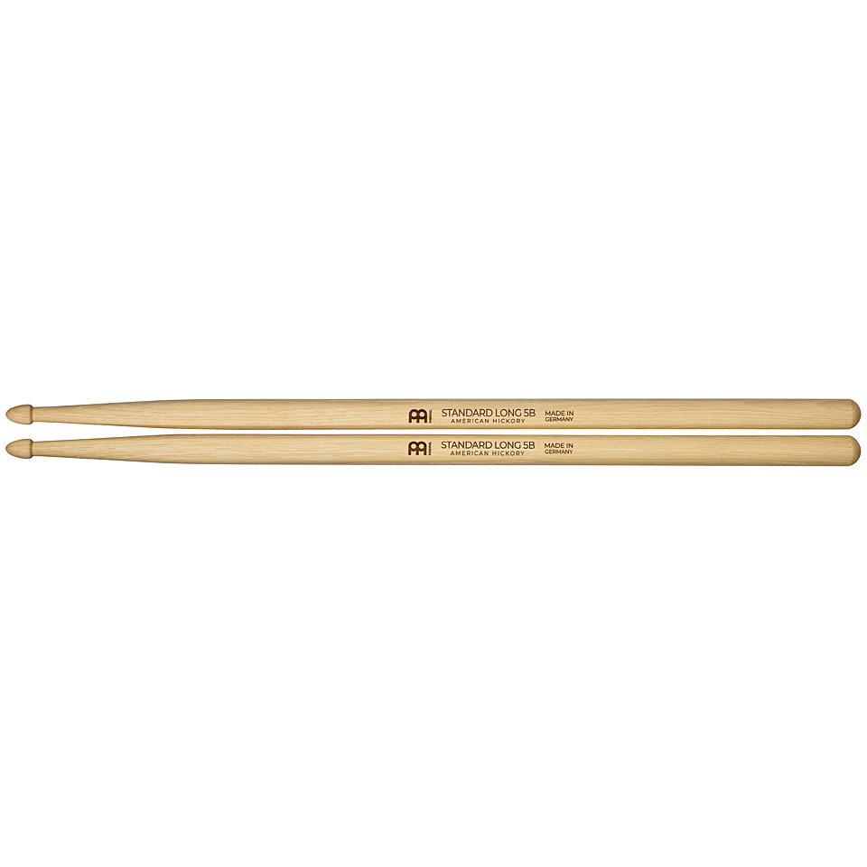 Meinl Standard 5B Long American Hickory Drumstick Drumsticks Meinl Standard 5B Long American Hickory Drumstick Drumsticks von Meinl