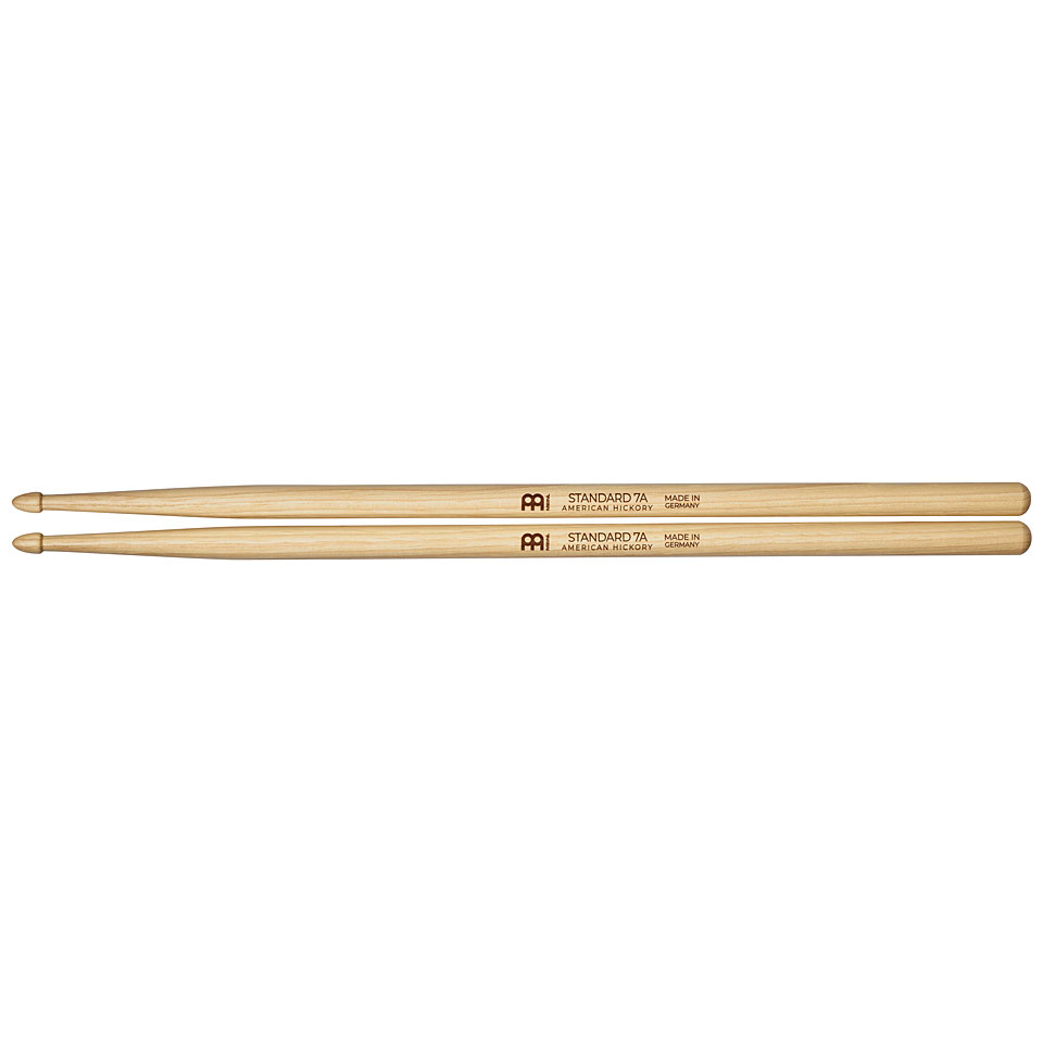 Meinl Standard 7A American Hickory Drumstick Drumsticks Meinl Standard 7A American Hickory Drumstick Drumsticks von Meinl