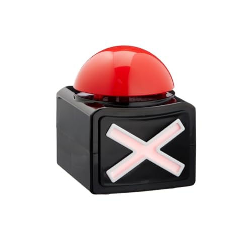 Meinposten Buzzer mit Sound XL Button Alarmknopf Licht Quiz Quizspiel Party Spieleabend Duell Meinposten Buzzer mit Sound XL Button Alarmknopf Licht Quiz Quizspiel Party Spieleabend Duell von Meinposten