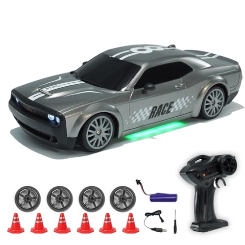 Meiurlex 1:20 Mini RC Drift Car, 20 KM/H Ferngesteuertes Drift Auto mit Licht, 2,4GHz 4WD Rennwagen Spielzeugauto für Erwachsene Meiurlex 1:20 Mini RC Drift Car, 20 KM/H Ferngesteuertes Drift Auto mit Licht, 2,4GHz 4WD Rennwagen Spielzeugauto für Erwachsene von Meiurlex