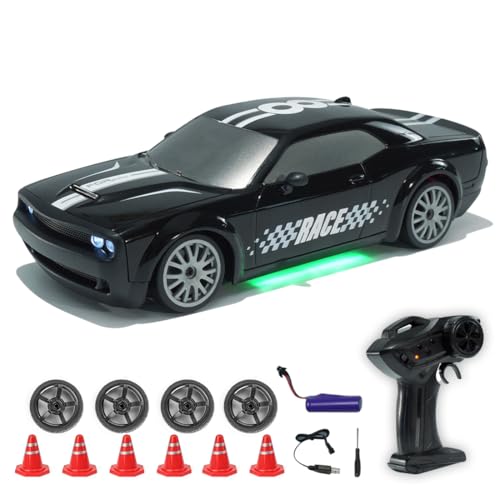 Meiurlex 1:20 Mini RC Drift Car, 20 KM/H Ferngesteuertes Drift Auto mit Licht, 2,4GHz 4WD Rennwagen Spielzeugauto für Erwachsene Meiurlex 1:20 Mini RC Drift Car, 20 KM/H Ferngesteuertes Drift Auto mit Licht, 2,4GHz 4WD Rennwagen Spielzeugauto für Erwachsene von Meiurlex