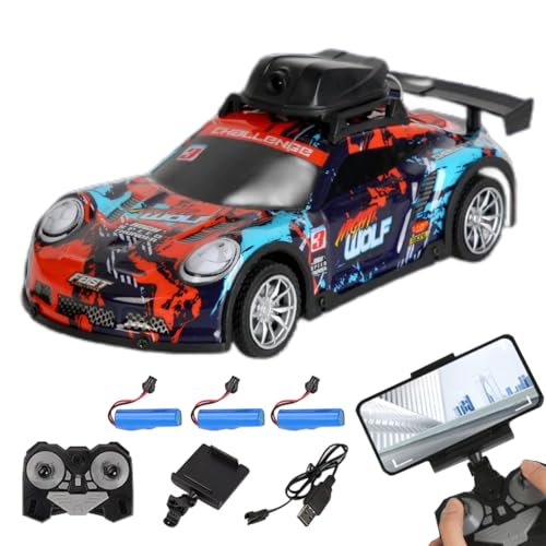 Meiurlex 1:20 RC Drift Car mit Kamera & Lichteffekten, 2.4 GHz Ferngesteuerte Drift Auto APP Gesteuerte, RC Rennwagen Off-Road Fahrzeug Spielzeug Auto Geschenk Meiurlex 1:20 RC Drift Car mit Kamera & Lichteffekten, 2.4 GHz Ferngesteuerte Drift Auto APP Gesteuerte, RC Rennwagen Off-Road Fahrzeug Spielzeug Auto Geschenk von Meiurlex