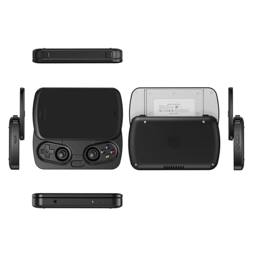 Meiurlex RG Slide Retro Handheld Konsole Keine SD Karte, 4,7-Zoll LTPS Touchscreen Android 13 System Tragbarer Spielekonsole für Erwachsene, 5000mAh von Meiurlex