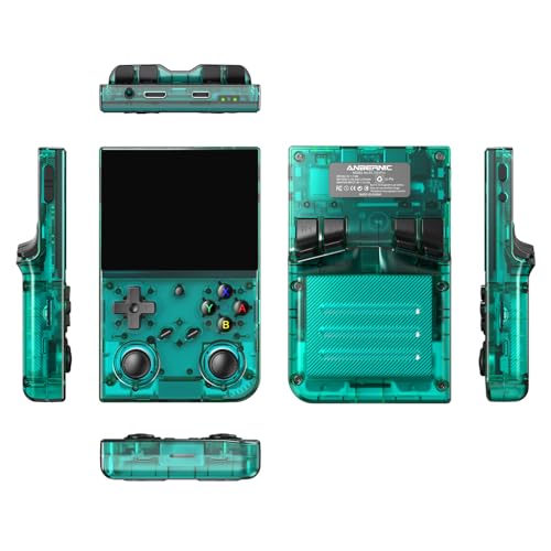 Meiurlex RG35XX Pro Handheld Spielkonsole, 3,5-Zoll-IPS Linux System Retro Videospielkonsole mit 128G TF-Karte 8000+Spielen, Arcade Console für Erwachsene Meiurlex RG35XX Pro Handheld Spielkonsole, 3,5-Zoll-IPS Linux System Retro Videospielkonsole mit 128G TF-Karte 8000+Spielen, Arcade Console für Erwachsene von Meiurlex