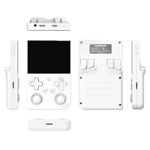 Meiurlex RG35XX Pro Handheld Spielkonsole, 3,5-Zoll-IPS Linux System Retro Videospielkonsole mit 64G TF-Karte 6000+Spielen, Arcade Console für Erwachsene Meiurlex RG35XX Pro Handheld Spielkonsole, 3,5-Zoll-IPS Linux System Retro Videospielkonsole mit 64G TF-Karte 6000+Spielen, Arcade Console für Erwachsene von Meiurlex