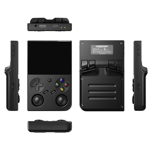 Meiurlex RG35XX Pro Handheld Spielkonsole, 3,5-Zoll-IPS Linux System Retro Videospielkonsole mit 64G TF-Karte 6000+Spielen, Arcade Console für Erwachsene Meiurlex RG35XX Pro Handheld Spielkonsole, 3,5-Zoll-IPS Linux System Retro Videospielkonsole mit 64G TF-Karte 6000+Spielen, Arcade Console für Erwachsene von Meiurlex