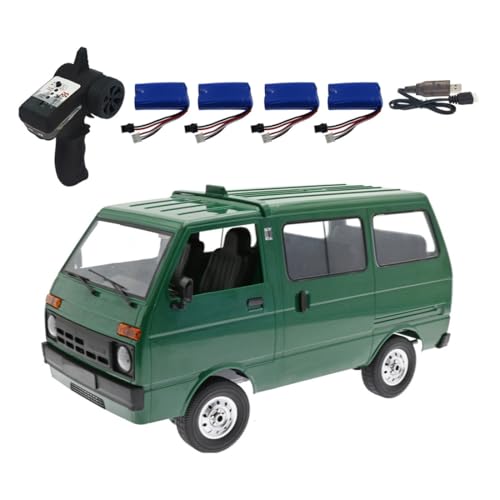 Meiurlex WPL D42 RC Drift Truck, 2,4G Ferngesteuertes Drift Auto mit LED-Beleuchtung, 1:10 Maßstab RC Geländewagens für Erwachsene von Meiurlex
