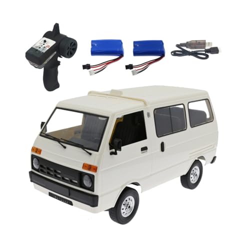 Meiurlex WPL D42 RC Drift Truck, 2,4G Ferngesteuertes Drift Auto mit LED-Beleuchtung, 1:10 Maßstab RC Geländewagens für Erwachsene von Meiurlex