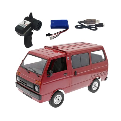 Meiurlex WPL D42 RC Drift Truck, 2,4G Ferngesteuertes Drift Auto mit LED-Beleuchtung, 1:10 Maßstab RC Geländewagens für Erwachsene von Meiurlex