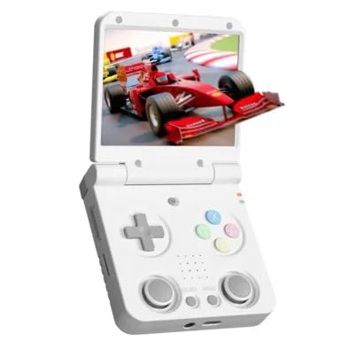 Mi-Yoo Flip V2 Handheld Retro Spielkonsole, 3,5 Zoll IPS 648x480 Bildschirm Tragbare Spielkonsole, Linux System Videospiel-Emulator mit 64GB TF-Karte & 8000+Spiele Mi-Yoo Flip V2 Handheld Retro Spielkonsole, 3,5 Zoll IPS 648x480 Bildschirm Tragbare Spielkonsole, Linux System Videospiel-Emulator mit 64GB TF-Karte & 8000+Spiele von Meiurlex