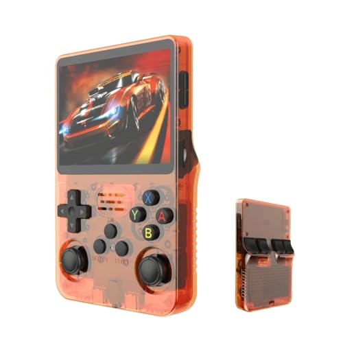 R36S Retro Handheld Spielekonsole, Open Source-Linux-System 3,5-Zoll IPS Bildschirm Tragbare Emulatorkonsole 128G TF Karte mit 20000+Spiele R36S Retro Handheld Spielekonsole, Open Source-Linux-System 3,5-Zoll IPS Bildschirm Tragbare Emulatorkonsole 128G TF Karte mit 20000+Spiele von Meiurlex