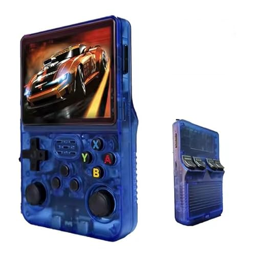 R36S Retro Handheld Spielekonsole, Open Source-Linux-System 3,5-Zoll IPS Bildschirm Tragbare Emulatorkonsole 64GB TF Karte mit 15000+Spiele R36S Retro Handheld Spielekonsole, Open Source-Linux-System 3,5-Zoll IPS Bildschirm Tragbare Emulatorkonsole 64GB TF Karte mit 15000+Spiele von Meiurlex