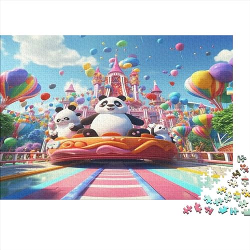 Vergnügungspark 1000 Teile Erwachsene Puzzle Family Challenging Spiele Geburtstag Home Decor Lernspiel Entspannung Und Intelligenz 300pcs (40x28cm) von MekUk