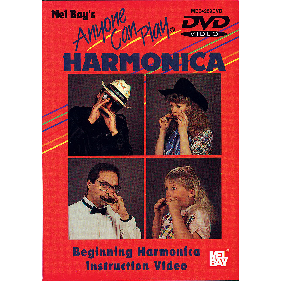MelBay Anyone Can Play Harmonica DVD von MelBay