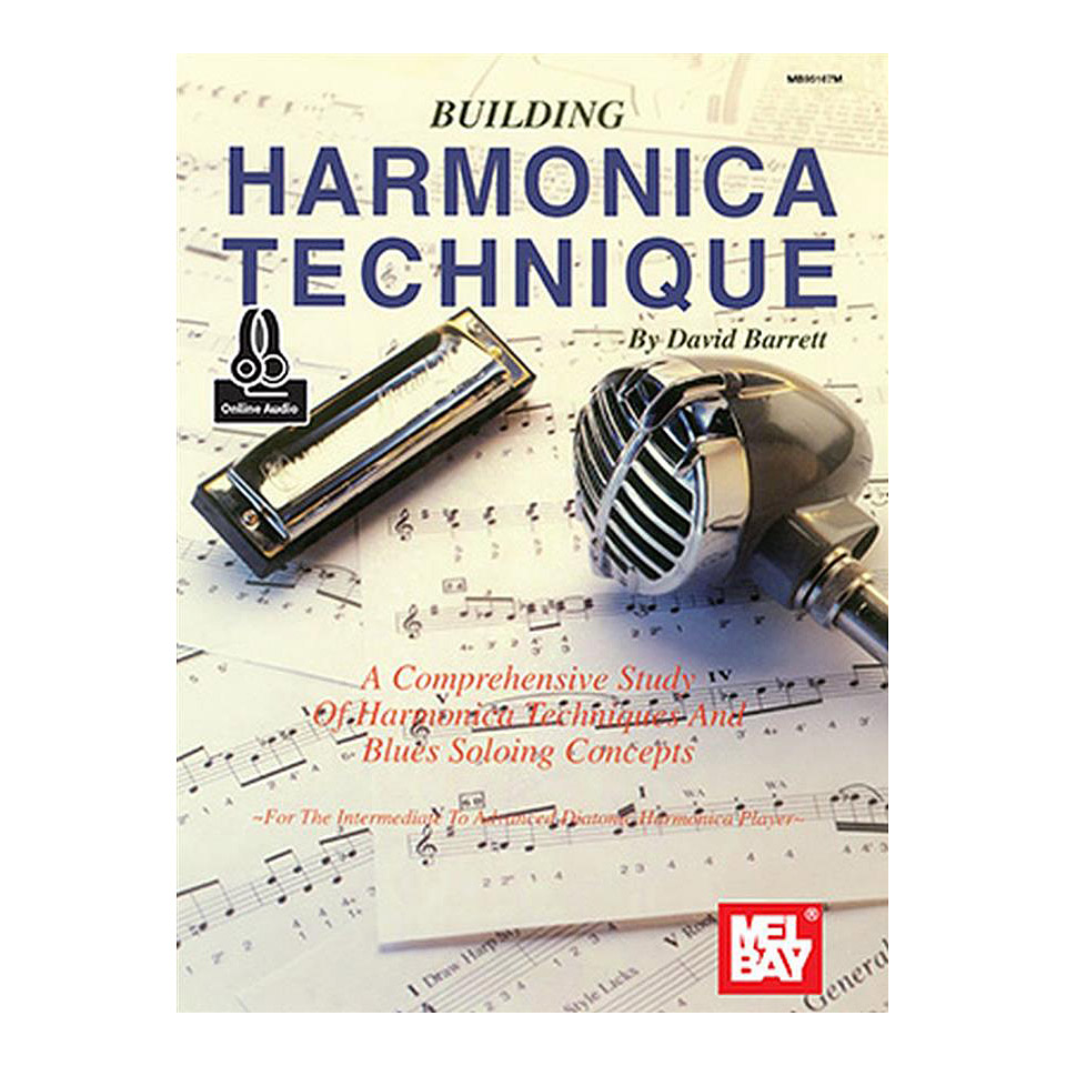 MelBay Building Harmonica Technique Book Lehrbuch von MelBay