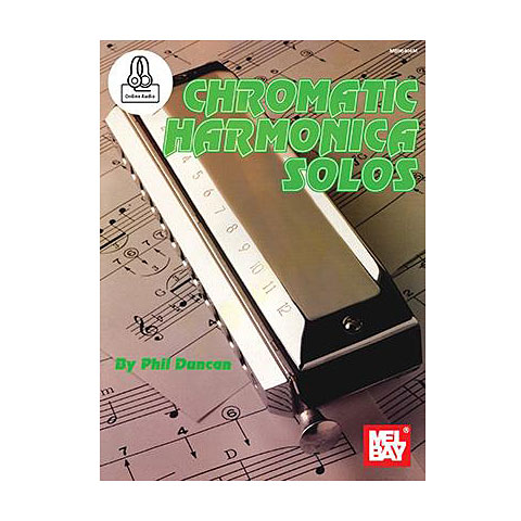 MelBay Chromatic Harmonica Solos Notenbuch von MelBay