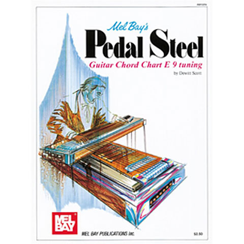 MelBay Pedal Steel Guitar Chord Chart Lehrbuch von MelBay