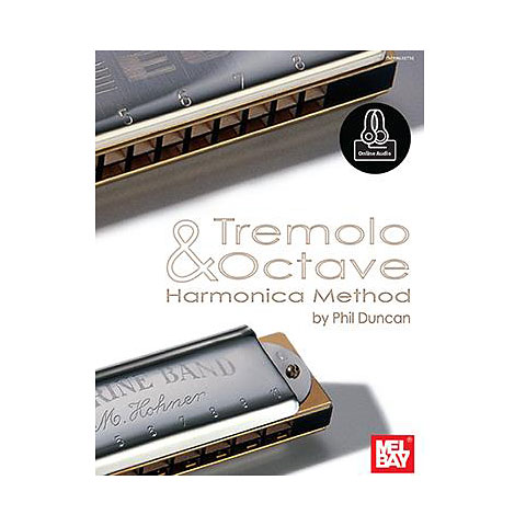 MelBay Tremolo And Octave Harmonica Method Lehrbuch von MelBay
