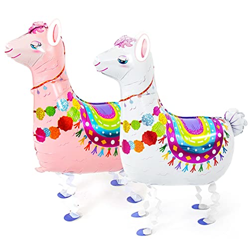 2 Stück Alpaka Folienballon,XXL Lama Luftballon ca. 80 cm,Airwalker Alpaka Ballon,Tier Luftballons Kindergeburtstag,Walking Tier Folienballons,Perfekt für Kindergeburtstage 2 Stück Alpaka Folienballon,XXL Lama Luftballon ca. 80 cm,Airwalker Alpaka Ballon,Tier Luftballons Kindergeburtstag,Walking Tier Folienballons,Perfekt für Kindergeburtstage von Meleager