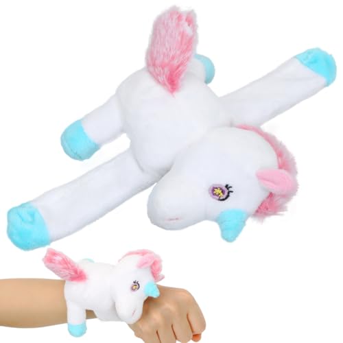 Einhorn Schnapparmband,Schnapparmband Kuscheltier,Plush Schnappbänder Einhorn, Plüschtier Armband für Kinder,Stofftier Einhorn Geschenk Plush Für Mädchen Jungen Einhorn Schnapparmband,Schnapparmband Kuscheltier,Plush Schnappbänder Einhorn, Plüschtier Armband für Kinder,Stofftier Einhorn Geschenk Plush Für Mädchen Jungen von Meleager