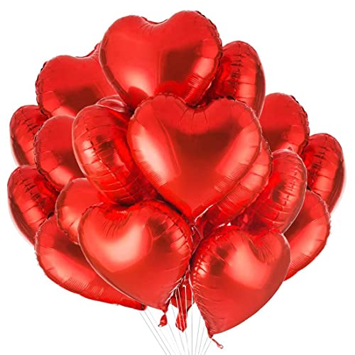 Herz Folienballon Rot 30 Stück,Herzballons Hochzeit Rot,Herz Helium Luftballons,Herzluftballons für Party,Geburtstag,Valentinstag, Hochzeit, Verlobung,Muttertag Dekoration Herz Folienballon Rot 30 Stück,Herzballons Hochzeit Rot,Herz Helium Luftballons,Herzluftballons für Party,Geburtstag,Valentinstag, Hochzeit, Verlobung,Muttertag Dekoration von Meleager