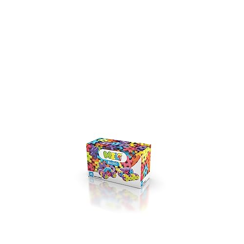 Meli Basic 50 | 50 Bunte Steckbausteine für kreative Kinder ab 3 Jahren | Lernspielzeug zur Förderung der Motorik & Fantasie | Perfekt als Einsteiger-Set von Keycraft