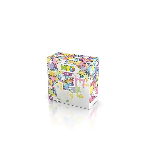 Meli Minis Pastel 200 | 200 Bunte Steckbausteine für kreative Kinder ab 3 Jahren | Lernspielzeug für Mosaike, Figuren & 3D-Modelle | Fördert Motorik & Fantasie Meli Minis Pastel 200 | 200 Bunte Steckbausteine für kreative Kinder ab 3 Jahren | Lernspielzeug für Mosaike, Figuren & 3D-Modelle | Fördert Motorik & Fantasie von Meli