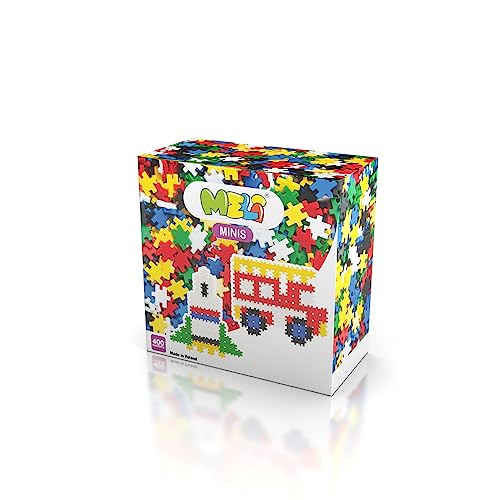 Meli Minis 400 | 400 Bunte Steckbausteine für kreative Kinder ab 3 Jahren | Lernspielzeug für Mosaike, Figuren & 3D-Modelle | Fördert Motorik & Fantasie Meli Minis 400 | 400 Bunte Steckbausteine für kreative Kinder ab 3 Jahren | Lernspielzeug für Mosaike, Figuren & 3D-Modelle | Fördert Motorik & Fantasie von Meli