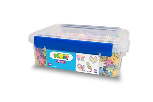Meli Minis Pastel EDU 1400 | 1400 Bunte Steckbausteine für kreative Kinder ab 3 Jahren | Lernspielzeug für Mosaike, Figuren & 3D-Modelle | Fördert Motorik & Fantasie | Inkl. Aufbewahrungsbox Meli Minis Pastel EDU 1400 | 1400 Bunte Steckbausteine für kreative Kinder ab 3 Jahren | Lernspielzeug für Mosaike, Figuren & 3D-Modelle | Fördert Motorik & Fantasie | Inkl. Aufbewahrungsbox von Meli