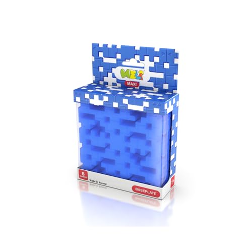 Meli Maxi Grundplatte Blau | 6 große Bausteinplatten | 14 x 14 cm | Erweiterbar & kompatibel | Kreatives Konstruktionsspielzeug für Kinder ab 1 Jahr Meli Maxi Grundplatte Blau | 6 große Bausteinplatten | 14 x 14 cm | Erweiterbar & kompatibel | Kreatives Konstruktionsspielzeug für Kinder ab 1 Jahr von Meli