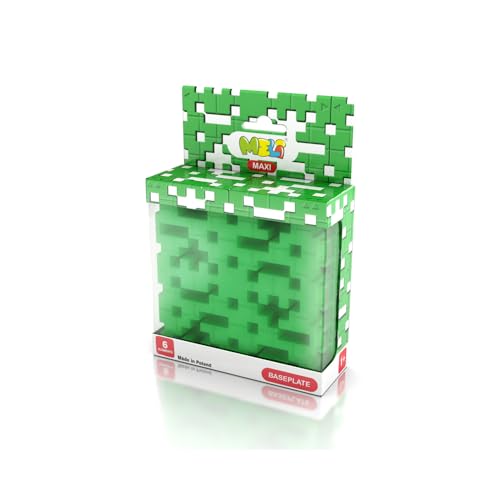 Meli Maxi Grundplatte grün | 14 × 14 cm große Bauplatte | Kompatibel Maxi Bausteinen | Perfekt für kreative Bauwerke | Stabil & langlebig für kleine Baumeister Meli Maxi Grundplatte grün | 14 × 14 cm große Bauplatte | Kompatibel Maxi Bausteinen | Perfekt für kreative Bauwerke | Stabil & langlebig für kleine Baumeister von Meli