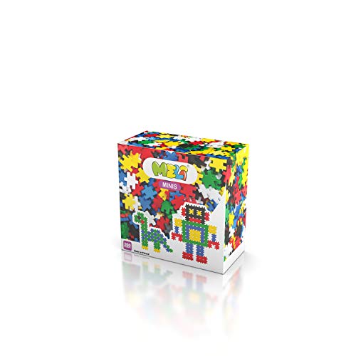 Meli Minis 200 | 200 Bunte Steckbausteine für kreative Kinder ab 3 Jahren | Lernspielzeug für Mosaike, Figuren & 3D-Modelle | Fördert Motorik & Fantasie | Kompatibel Sets Meli Minis 200 | 200 Bunte Steckbausteine für kreative Kinder ab 3 Jahren | Lernspielzeug für Mosaike, Figuren & 3D-Modelle | Fördert Motorik & Fantasie | Kompatibel Sets von Meli