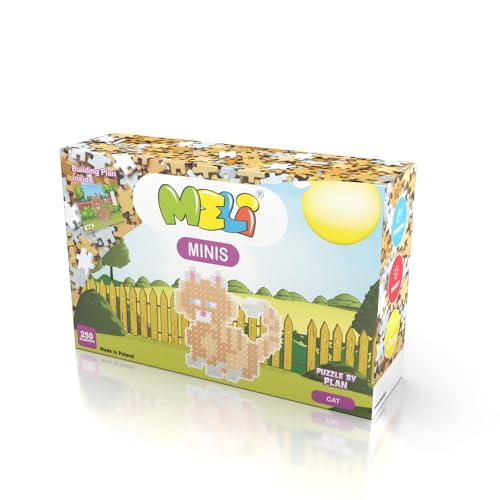 Meli Minis Katze 250 – Kreatives Konstruktionsspielzeug mit 250 Mini-Bausteinen – Fördert Feinmotorik & Kreativität – Perfekt für kleine Katzenliebhaber Meli Minis Katze 250 – Kreatives Konstruktionsspielzeug mit 250 Mini-Bausteinen – Fördert Feinmotorik & Kreativität – Perfekt für kleine Katzenliebhaber von Meli