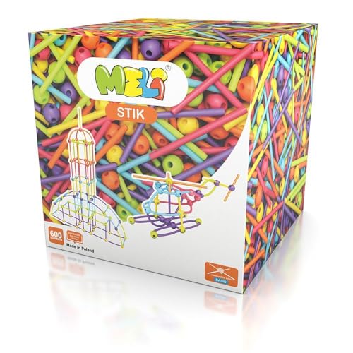 Meli 67333 Stik 600 Bausteine, Bunt Meli 67333 Stik 600 Bausteine, Bunt von Meli