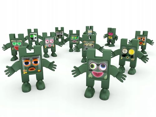 Meli Waffeln, Emoti-Figuren, 12 Teile – Armee Meli Waffeln, Emoti-Figuren, 12 Teile – Armee von Meli