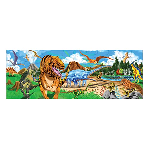 Bodenpuzzle Land der Dinosaurier, 48 Teile von Melissa & Doug