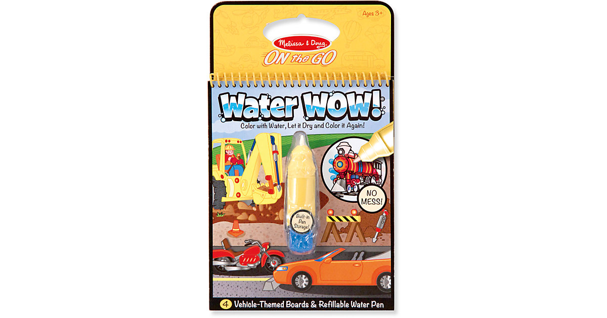 Buch - Water Wow! Malblock - Fahrzeuge Buch - Water Wow! Malblock - Fahrzeuge von Melissa & Doug