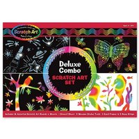 Deluxe Combo Scratch Art Set Deluxe Combo Scratch Art Set von Melissa & Doug