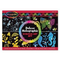 Deluxe Holographic Scratch Art Set von Melissa & Doug