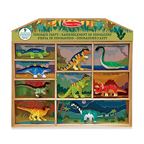 Melissa & Doug Dinosaurier-Spielfiguren (9 Teile) von Melissa & Doug