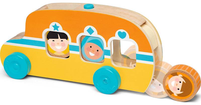 GO Tots Bus Rollen & Hüpfen von Melissa & Doug