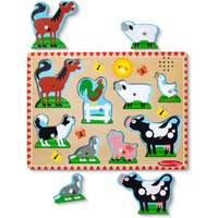 MELISSA & DOUG 72690 Sound Puzzle Bauernhoftiere MELISSA & DOUG 72690 Sound Puzzle Bauernhoftiere von Melissa & Doug