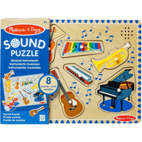 MELISSA&DOUG 73200 Sound Puzzle 8 Teile Musikinstrumente MELISSA&DOUG 73200 Sound Puzzle 8 Teile Musikinstrumente von Melissa & Doug